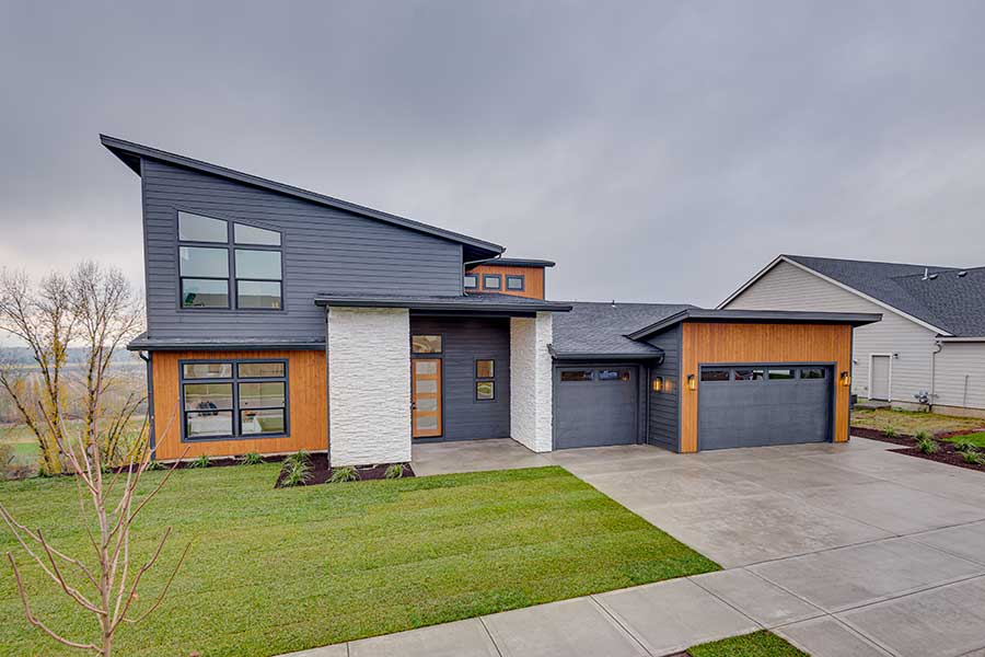 The Colby Custom Home Front Exterior