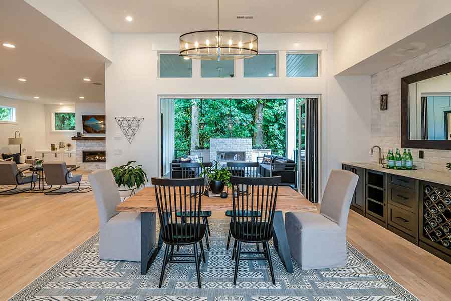 The Whitby Custom Home Dining Room