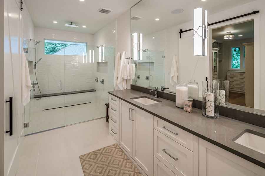 The Whitby Custom Home Bathroom