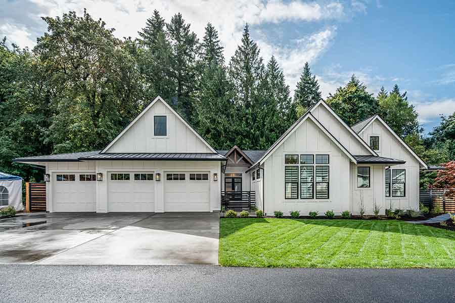 The Whitby Custom Home Front Exterior