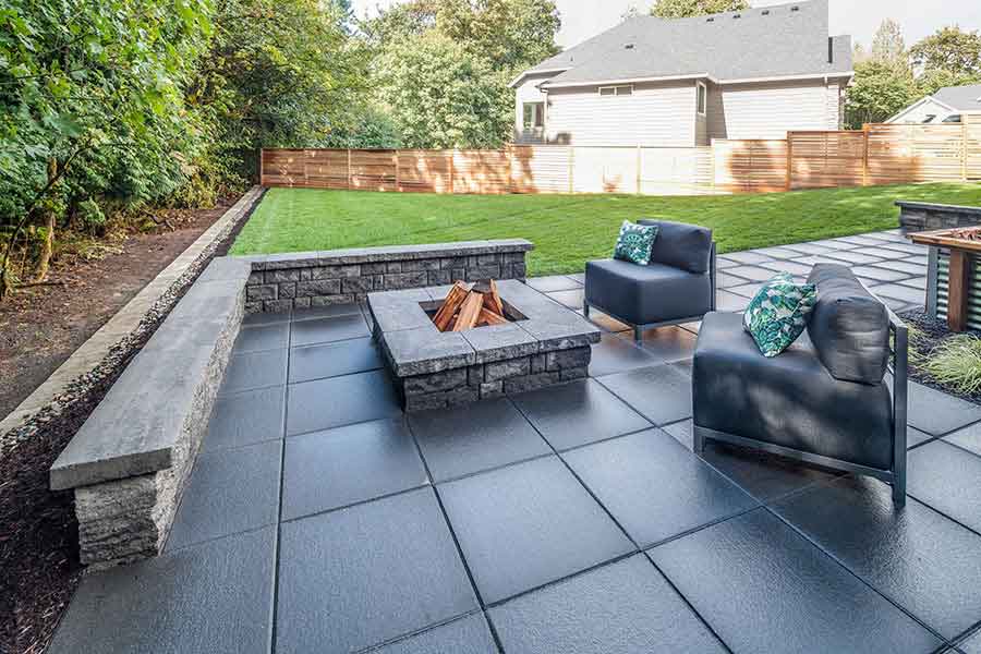 The Whitby Custom Home Back Exterior Porch