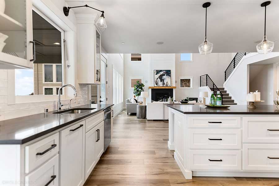 The Lily Custom Home Kitchen