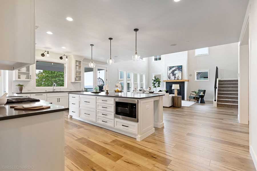 The Lily Custom Home Kitchen