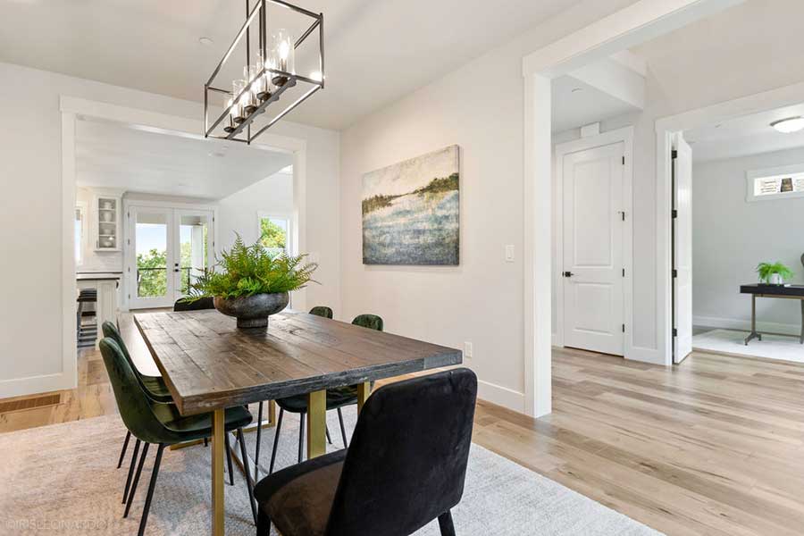 The Lily Custom Home Dining Room