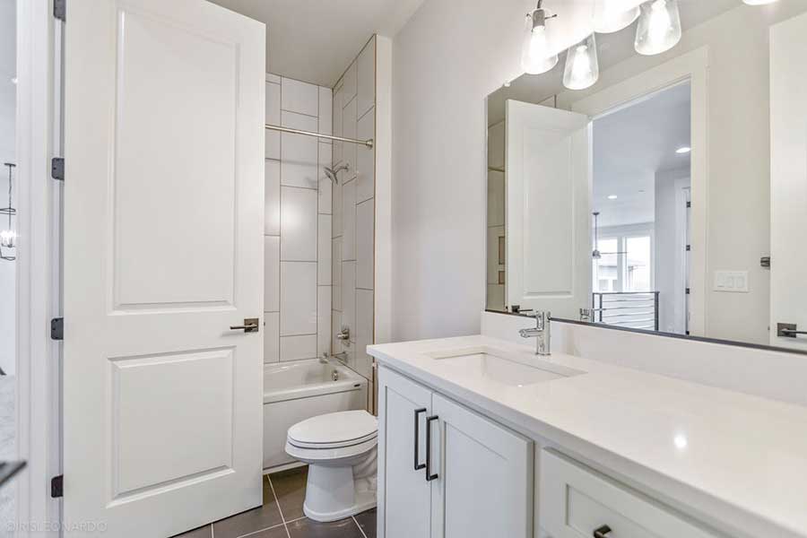 The Lily Custom Home Bathroom