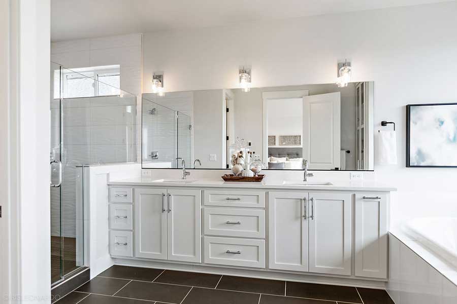 The Lily Custom Home Bathroom