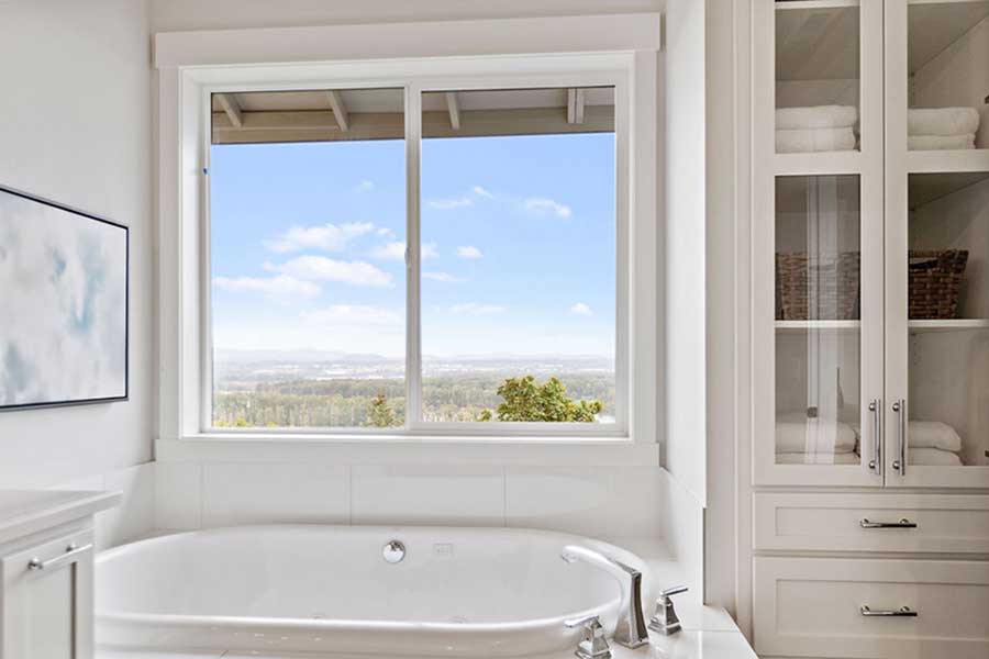 The Lily Custom Home Bathroom