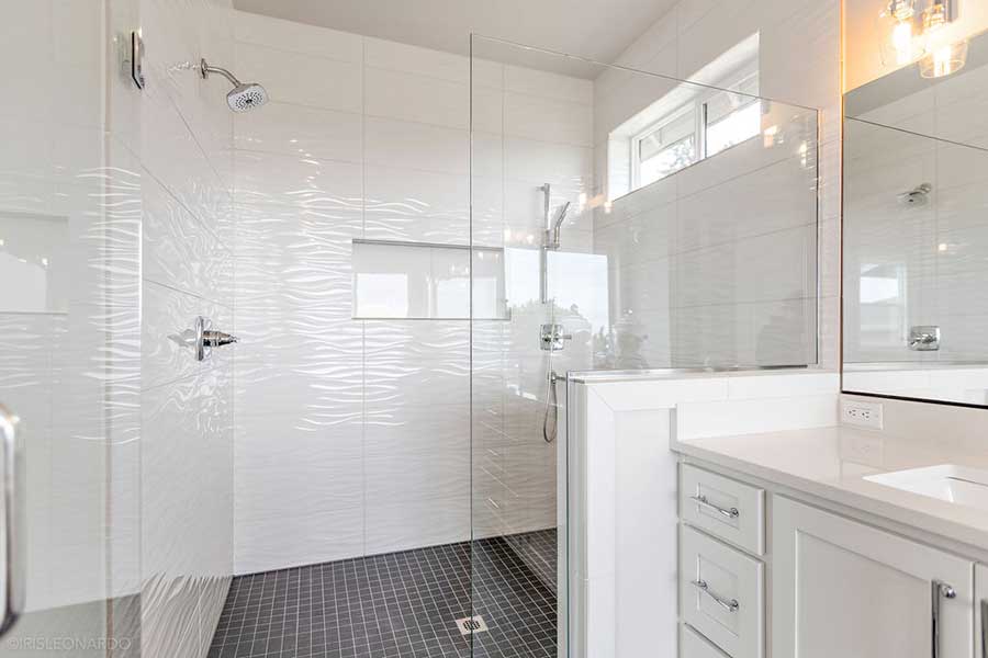 The Lily Custom Home Bathroom