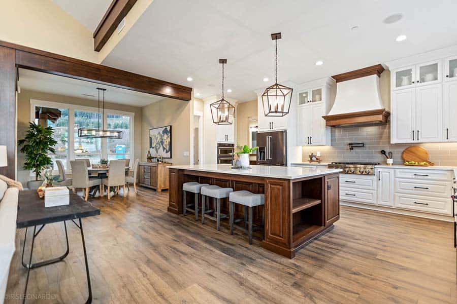 The Hart Custom Home Kitchen