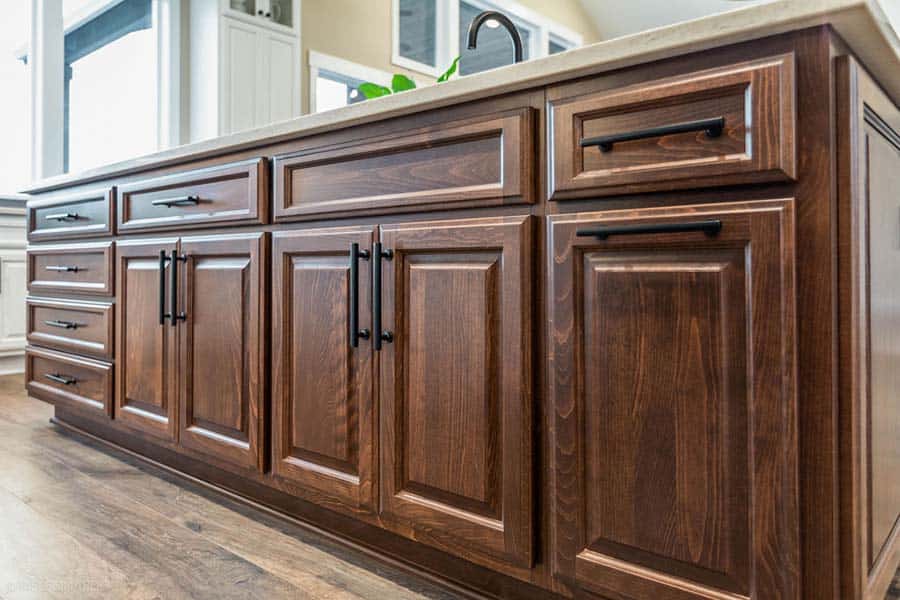 The Hart Custom Home Kitchen Island