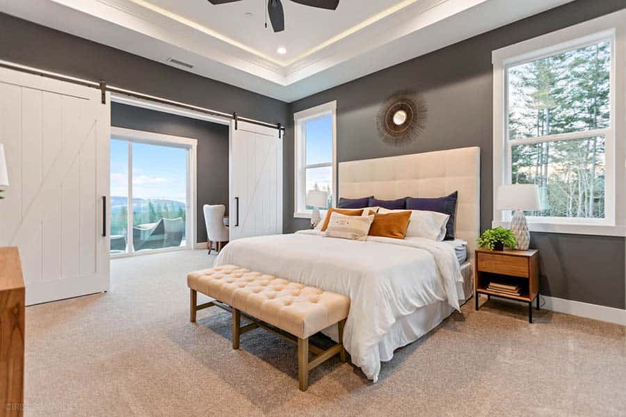 The Hart Custom Home Bedroom