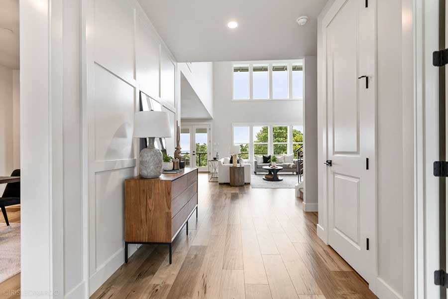 The Lily Custom Home Hallway