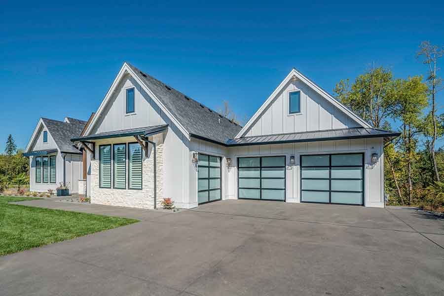 The Madison Custom Home Front Exterior