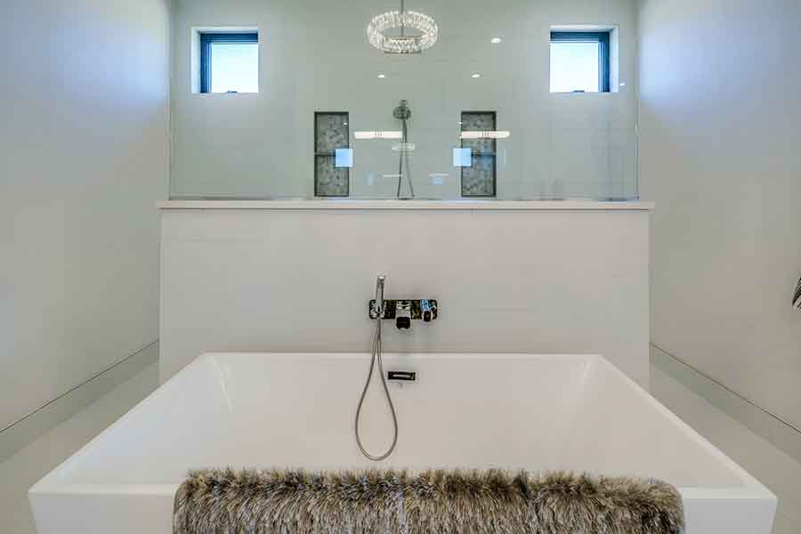The Madison Custom Home Bathroom