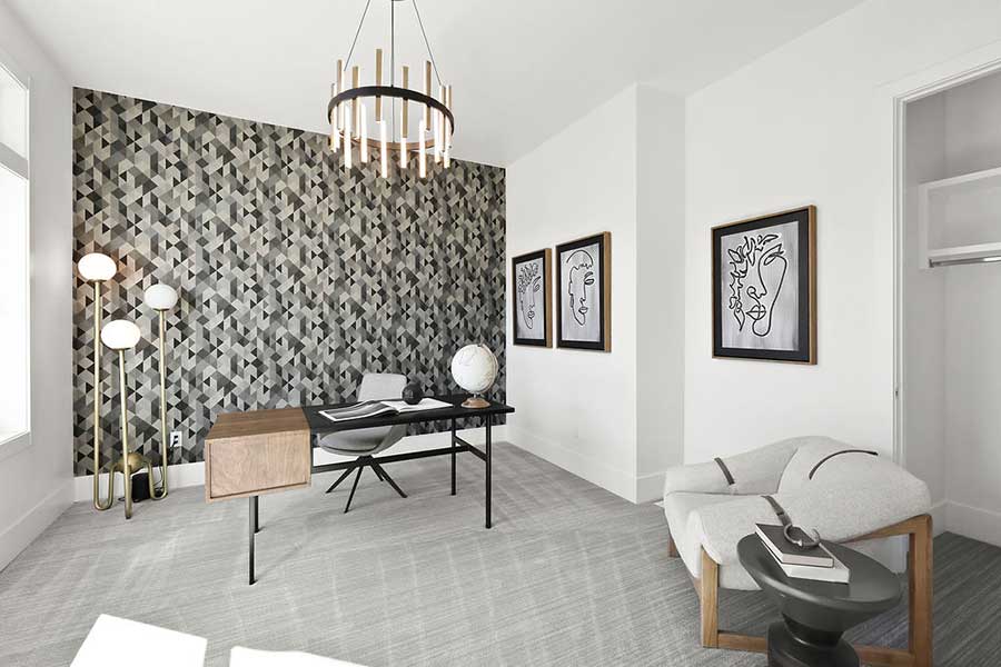 Fusion Oasis Custom Home Office