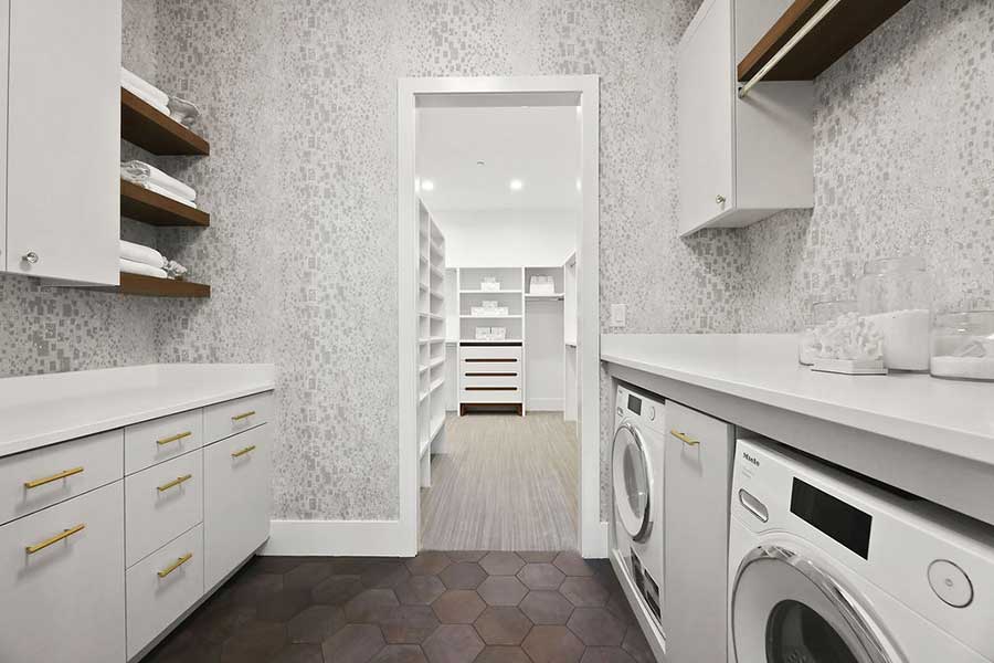 Fusion Oasis Custom Home Laundry Room