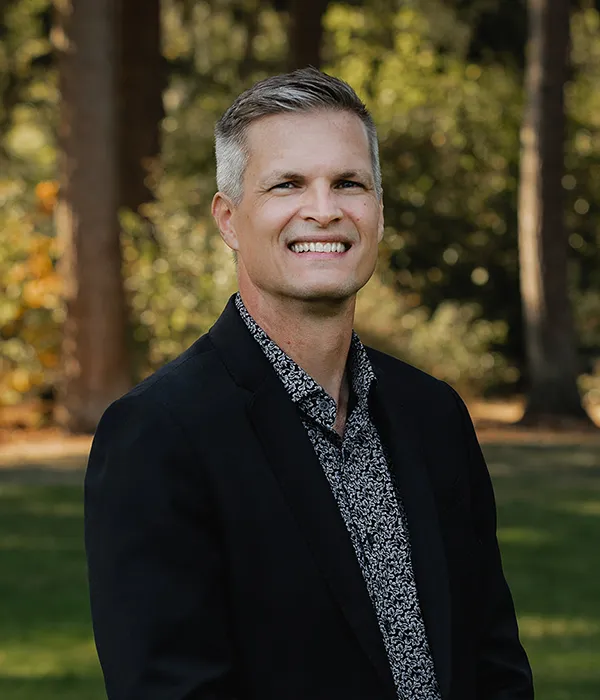 Portrait photograph of Aaron Helmes, Owner and President